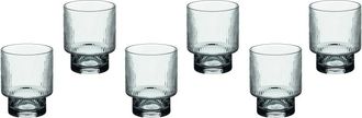Bj&ouml;rn Borg Vasos para refrescos &oslash;8cm - 6 piezas - transparente