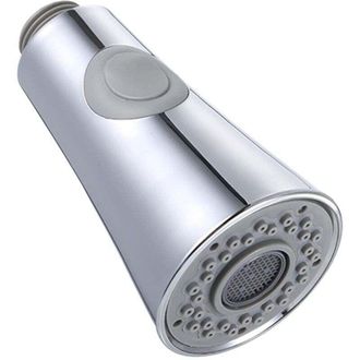 OEM Cabezal De Grifo De Fregadero De Cocina, Rociador Extra&iacute;ble Con 2 Funciones Y Repuestos Para V&aacute;lvula Antirretorno, Conexiones G1/2, Cromo Pulido, Ikod