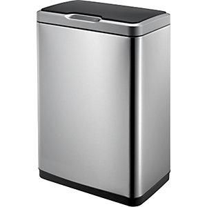 EKO Cubo De Basura Con Sensor Mirage 2x20 L Plateado Mate