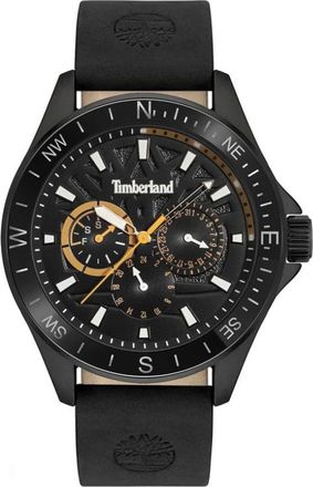 Timberland Accessoires, Heren, Zwart, ONE Size, Leer, Epsom-Z Watch