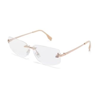 Fendi First Crystal Optical Frame - Dames - Accessoires - Roze - Maat: 58 MM