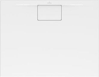 Villeroy & Boch Architectura Metalrim douchebak - acryl rechthoekig 100x90x1.5cm - alpine wit