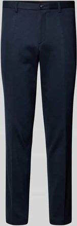 Roy Robson Slim Fit Jersey Stoffhose aus Viskose-Mix in Marine, Gr&ouml;&szlig;e 46