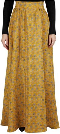 Kiton Maxi Rok - Dames - Maxi Rokken - Veelkleurig - S - Rokken