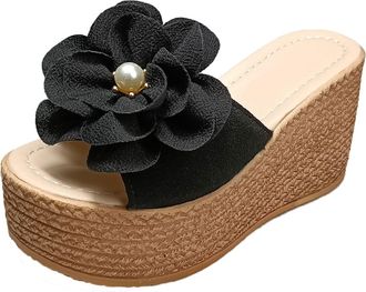 Generic Womens Slippers High Heels Womens Slipper Platform Womens7.5 UK