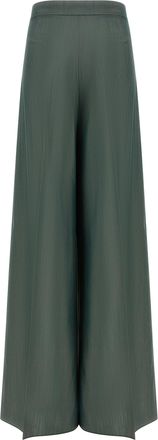Max Mara Womens Bicolor Virgin Wool Casual Pants