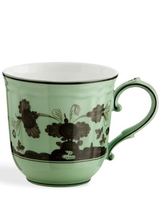 Ginori 1735 Oriente Italiano porcelain mug - Green