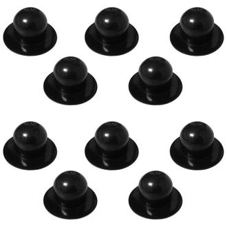OEM Tap&oacute;n De Repuesto Para Bomba De Piscina, Negro (10 Unidades)