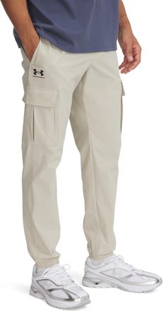 Under Armour 1386558-289-SM UA Vibe Woven Cargo Pants Khaki Base SM