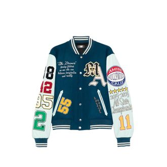 Amiri Appliqu&eacute; Bomber Jacket