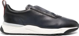 Santoni Leather Sneakers