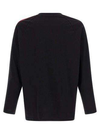 Yohji Yamamoto Mens Black Cotton T-Shirt