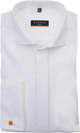 Eterna Heren, Overhemden, Wit, Maat: 3XL