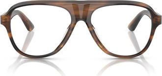 Oliver Peoples Glasses, male, Brown, Size: 54 MM Eyeglasses