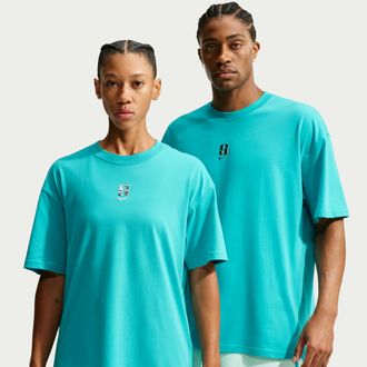Nike Sabrina Nike Womens Dri-FIT Basketball T-Shirt in Green | IO0943-345