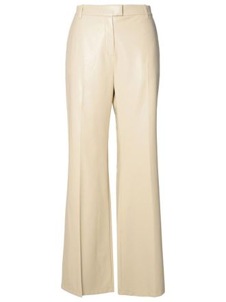 Stand Studio Ivory Polyurethane Blend Trousers