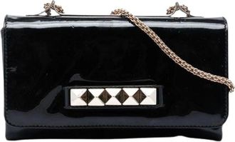 Valentino Pre-owned Vava Voom Clutch - - Pre-owned - Donna - Nero - ONE SIZE