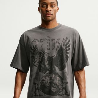Nike Mens Basketball Oversized T-Shirt in Black | IM5036-010