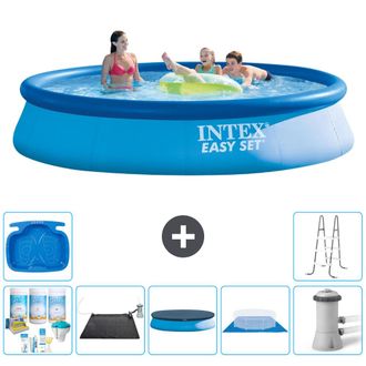 Intex Piscina Easy Set Redonda - 396x84 Cm - 7-piezas S20174