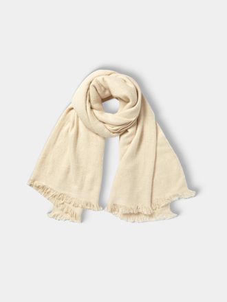 Me&K Heavy Cashmere Solid Twill Scarf (78.5in/2m)