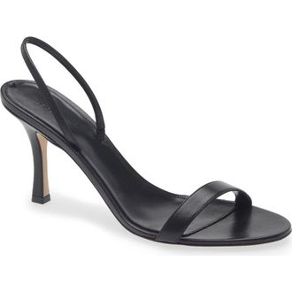The Row Ella Slingback Sandal in Black at Nordstrom, Size 7.5Us