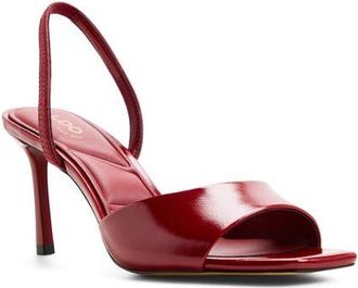 Aldo Andya Slingback Sandal in Dark Red at Nordstrom, Size 6.5