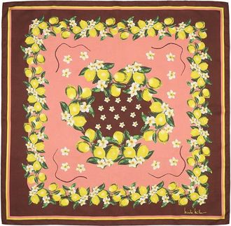 Nicole Miller Satin Square Scarf