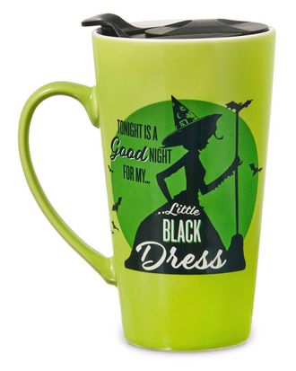 Godinger Witchy Chic Porcelain Travel Mug