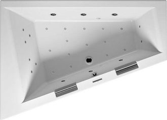 Riho Riho - Ba&ntilde;era Doppio, Asim&eacute;trica, Con Sistema Joy, 2 Plazas