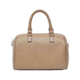 Liu Jo Manhattan M Handbag - Dames - Handtassen - Beige - ONE Size - Polyester - Tassen