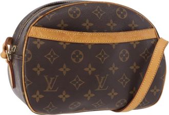 Louis Vuitton Blois Monogram Canvas Brown Canvas Handbag (Pre-Owned)