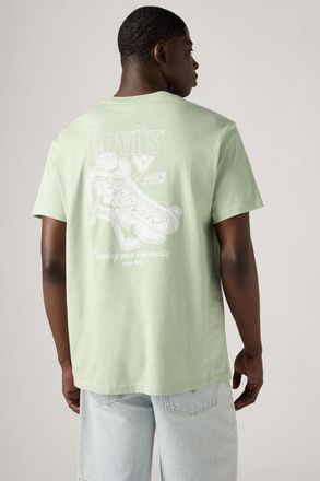 Levi's Camiseta de fit holgado - Hombre - 2XL - Verde / Glizzn in The Sun Cameo Green