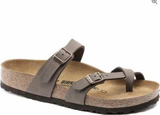 Birkenstock Womens Mayari Thong Sandals In Mocha