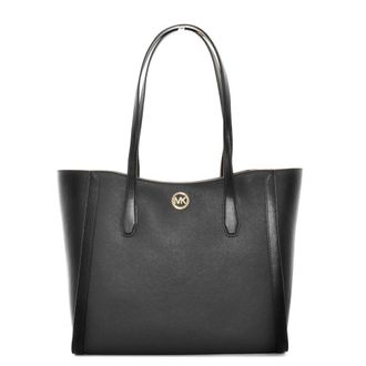 Michael Kors Black Canvas Tote Womens Bag