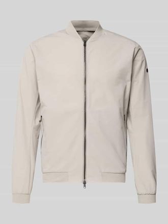 Scandinavian Edition Regular Fit Jacke mit Stehkragen Modell Campo in Hellgrau, Gr&ouml;&szlig;e XXL