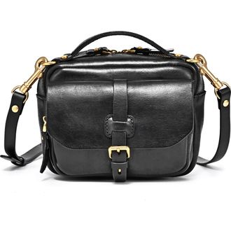 OLD TREND Ficus Leather Crossbody Bag in Black at Nordstrom Rack