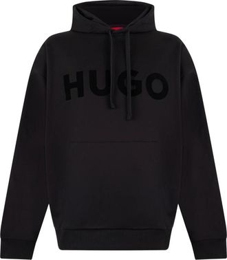 HUGO BOSS Ditchle Hoodie - Heren - Hoodies - Zwart - XS - Katoen - Hoodies & sweatvesten