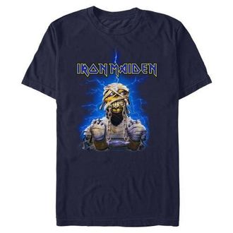 Iron Maiden Mens Iron Maiden Powerslave Mummy Graphic T-Shirt in Navy Blue at Nordstrom, Size Xxx-Large