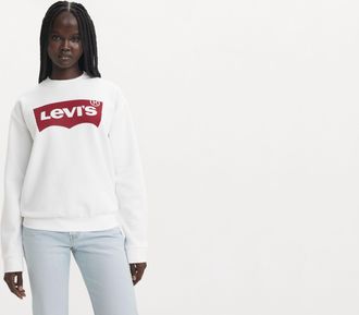 Levi's Graphic Everyday Crewneck Sweatshirt - Womens - XS - White