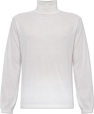 Lisa Yang Cashmere Turtleneck Quentin - Heren - Cashmere truien - Beige - L - Kasjmier - Truien & Vesten
