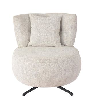 BIZZOTTO Gonnie Armchair Gray Polka Dot