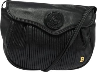 Bally Pre-owned borse di pelle a tracolla - - Pre-owned - Donna - Nero - ONE SIZE