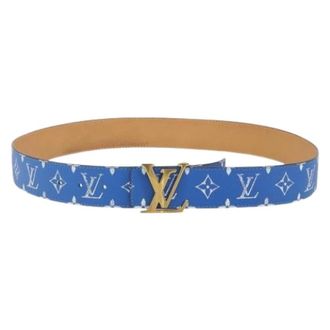 Louis Vuitton Cintura Monogram Canvas Pre-owned - - Pre-owned - Donna - Blu - ONE SIZE