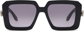 Bulgari BV40006I 01B Womens Sunglasses Black Size 52