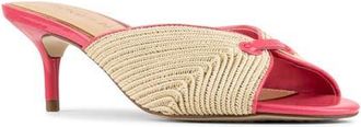 Donald J Pliner Raffia Sandal in Pink at Nordstrom, Size 5.5