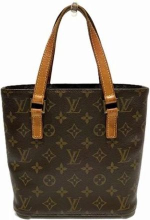 Louis Vuitton Pre-owned Bucket Bags, female, Brown, Size: ONE SIZE Pre-owned Bucket Bag