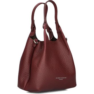 Gianni Chiarini Tassen, Dames, Rood, ONE Size, Wol, Rode Schoudertas Dua 9718