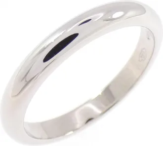 Bulgari Platinum Platinum 950 Band Ring (Pre-Owned)