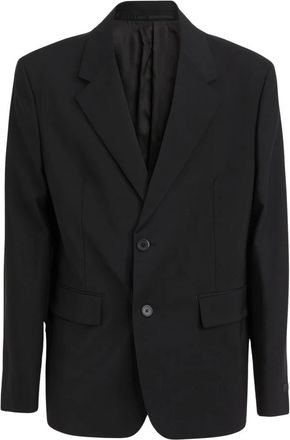 Prada Formal Blazers, male, Black, Size: M Ugm169 Blazer