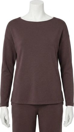 Spanx Airessentials Boatneck Tunic In Dark Cacao